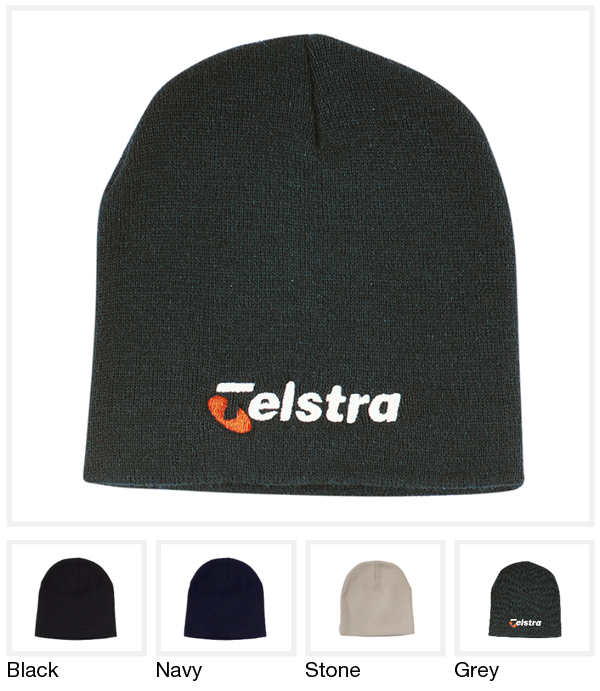 Rolled Down Acrylic Beanie Toque