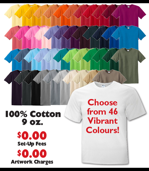 Choose form 48 vibrant colours